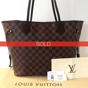 ⛔️SOLD⛔️Louis Vuitton Neverfull MM handbag